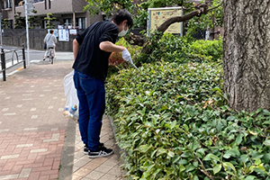 地域の清掃活動