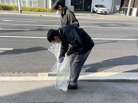 地域の清掃活動