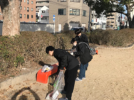 地域の清掃活動