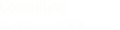 Consulting コンサルティング事業